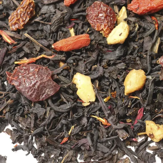 Чай черный с ягодами годжи в чайном магазине BestTea, фото , изображение 3