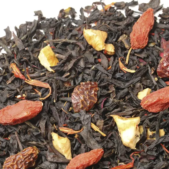 Чай черный с ягодами годжи в чайном магазине BestTea, фото , изображение 2
