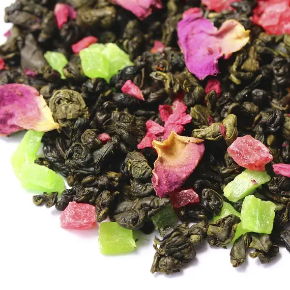 Чай зеленый Сочная Ягода, ароматизированный оптом в BestTea, фото , изображение 2