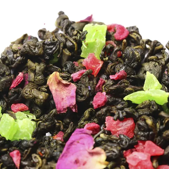Чай зеленый Сочная Ягода, ароматизированный оптом в BestTea, фото , изображение 3