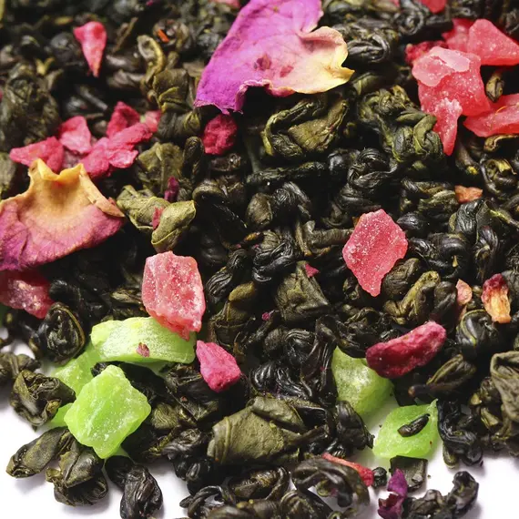 Чай зеленый Сочная Ягода, ароматизированный оптом в BestTea, фото , изображение 4