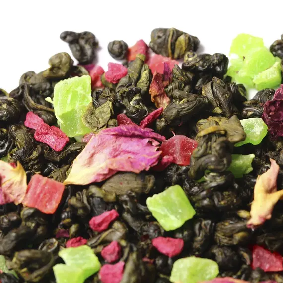 Чай зеленый Сочная Ягода, ароматизированный оптом в BestTea, фото , изображение 7