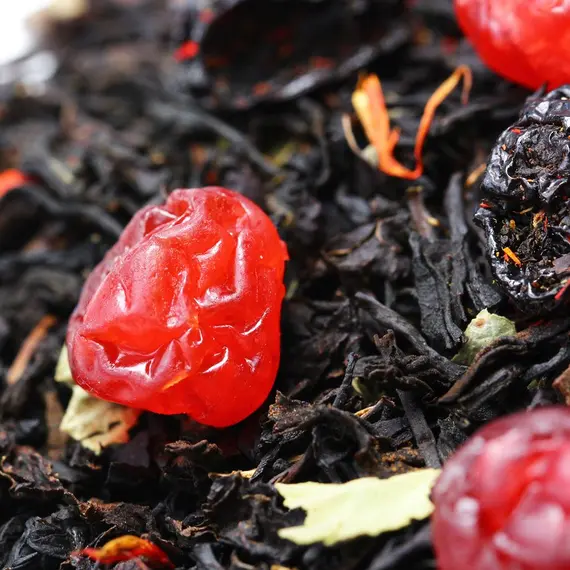 Чай черный Вишневый джем с корицей в чайном магазине BestTea, фото , изображение 9
