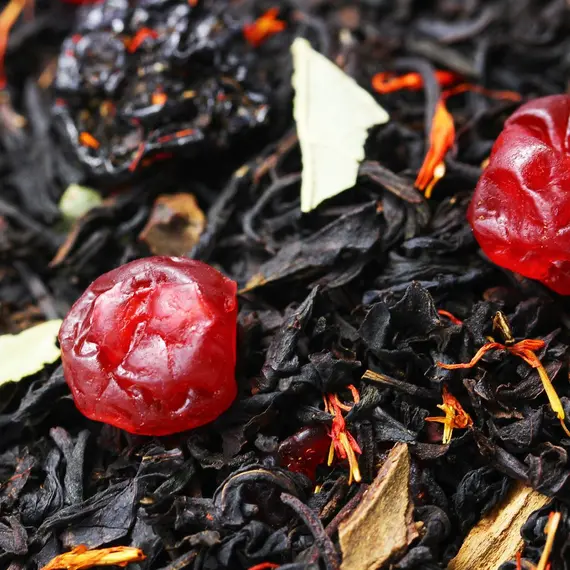 Чай черный Вишневый джем с корицей в чайном магазине BestTea, фото , изображение 8