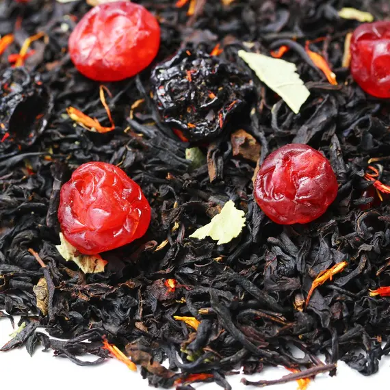 Чай черный Вишневый джем с корицей в чайном магазине BestTea, фото , изображение 2