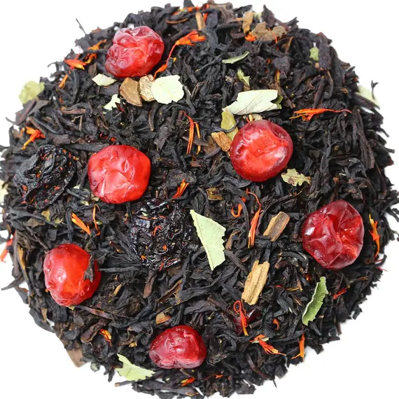 Чай черный Вишневый джем с корицей в чайном магазине BestTea, фото , изображение 6