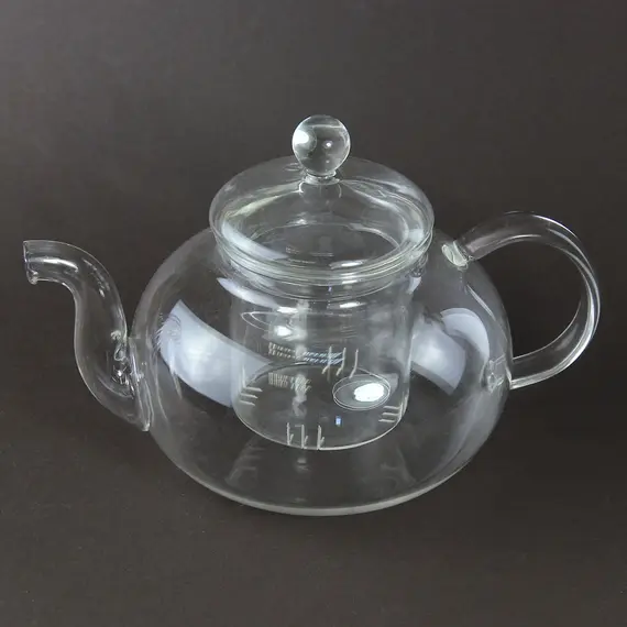 Чайник стеклянный Тюльпан с колбой 600 мл, Объем мл: 600 оптом в BestTea, фото , изображение 4