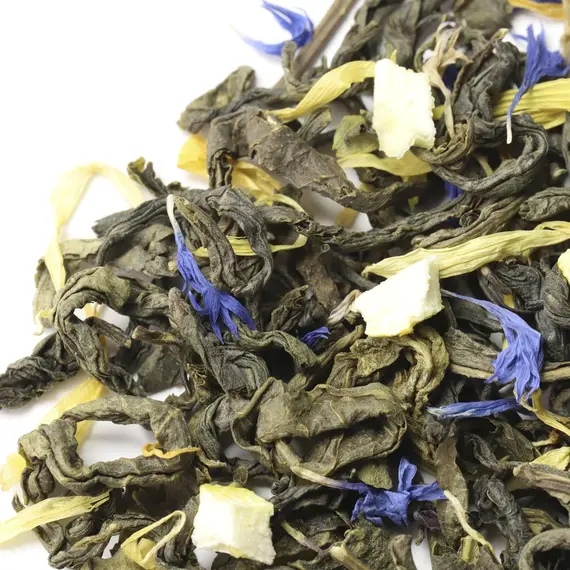 Чай зеленый Лимон и мята, ароматизированный оптом в BestTea, фото , изображение 4