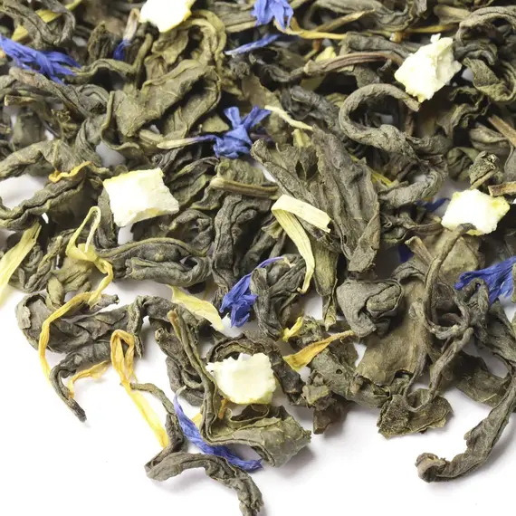 Чай зеленый Лимон и мята, ароматизированный оптом в BestTea, фото , изображение 9
