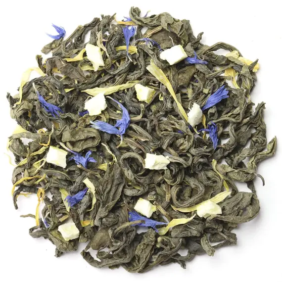 Чай зеленый Лимон и мята, ароматизированный оптом в BestTea, фото 