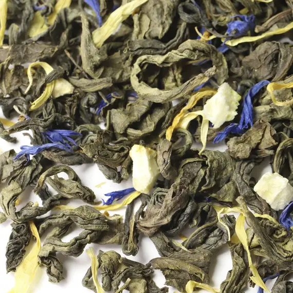 Чай зеленый Лимон и мята, ароматизированный оптом в BestTea, фото , изображение 5