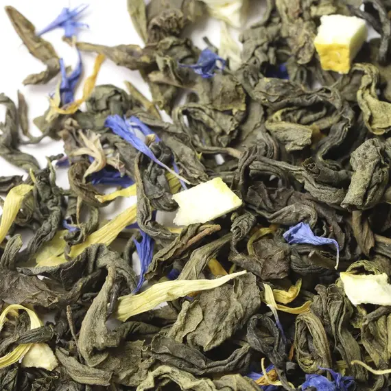 Чай зеленый Лимон и мята, ароматизированный оптом в BestTea, фото , изображение 8
