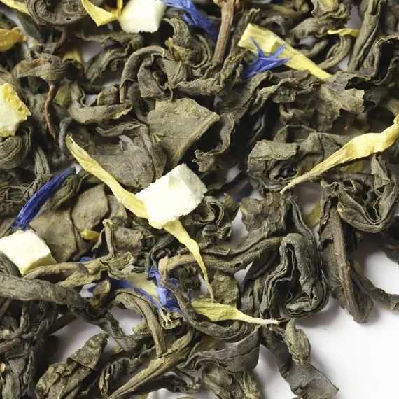 Чай зеленый Лимон и мята, ароматизированный оптом в BestTea, фото , изображение 7