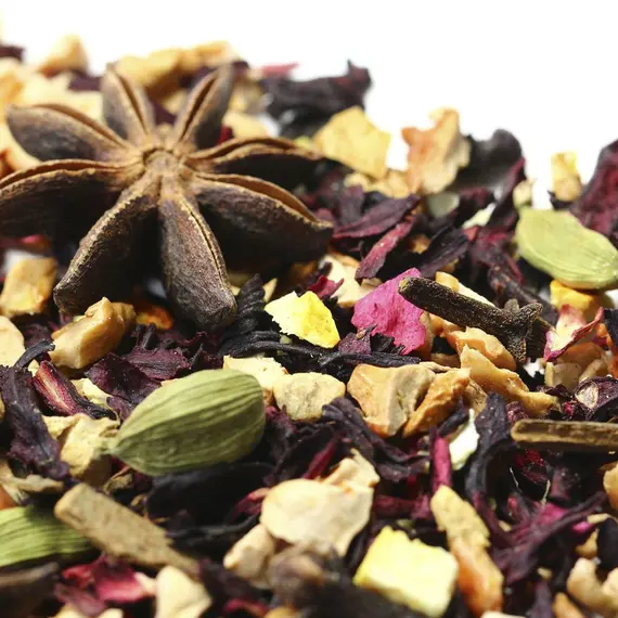 Чай фруктовый Глинтвейн, ароматизированный в чайном магазине BestTea, фото , изображение 3