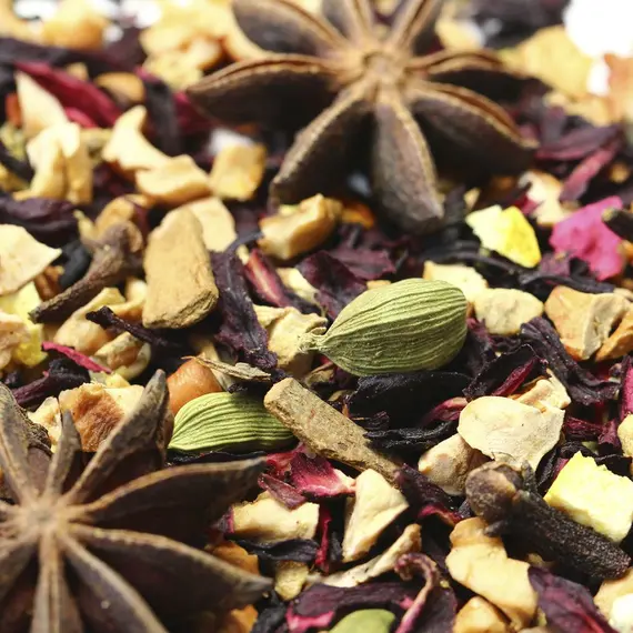 Чай фруктовый Глинтвейн, ароматизированный в чайном магазине BestTea, фото , изображение 6