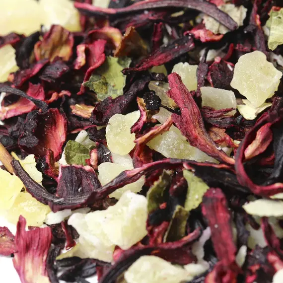 Чай фруктовый Пина Колада, ароматизированный в чайном магазине BestTea, фото , изображение 2