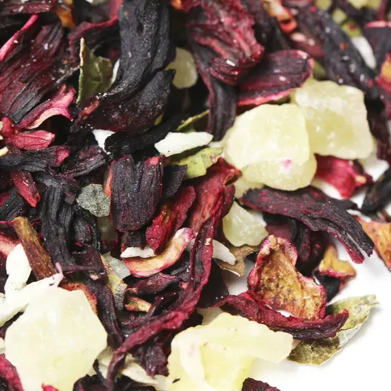 Чай фруктовый Пина Колада, ароматизированный в чайном магазине BestTea, фото , изображение 4