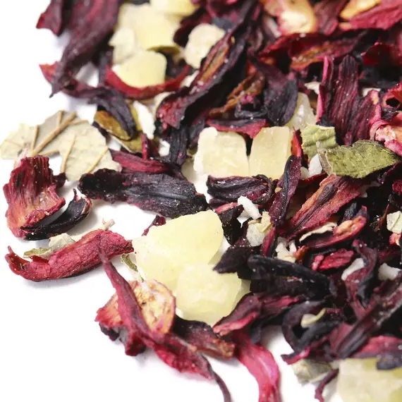 Чай фруктовый Пина Колада, ароматизированный в чайном магазине BestTea, фото , изображение 7