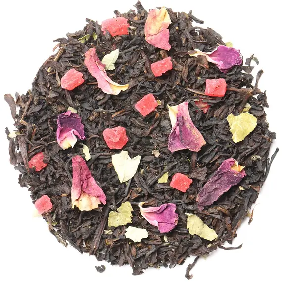 Чай черный Клубника со сливками Classic оптом в BestTea, фото 