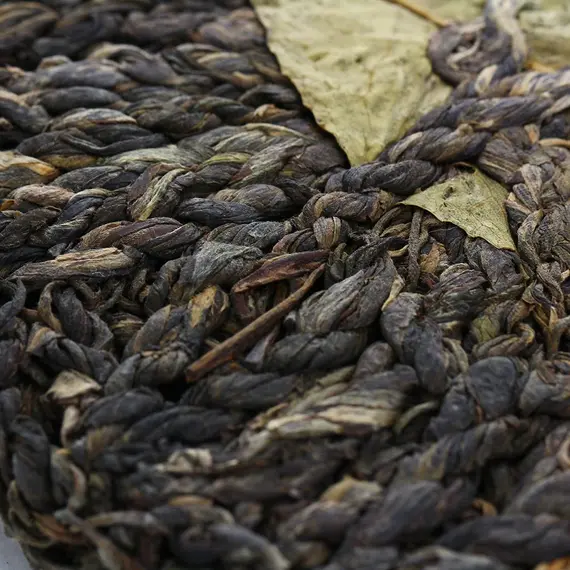 Чай пуэр Девушка Чёрные Косы, Шен, блин 357 г в чайном магазине BestTea, фото , изображение 6