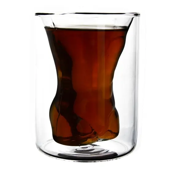 Стакан  стеклянный "Мужчина и Женщина", 190 мл, набор 2 шт оптом в BestTea, фото , изображение 9