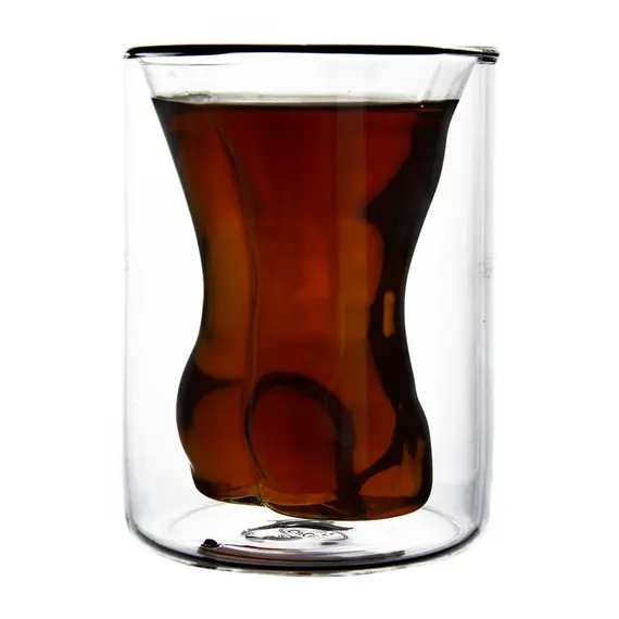 Стакан  стеклянный "Мужчина и Женщина", 190 мл, набор 2 шт оптом в BestTea, фото , изображение 10