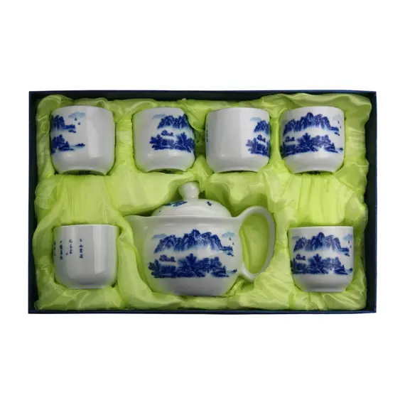 Сервиз чайный 7 предметов (фарфор) в чайном магазине BestTea, фото , изображение 2
