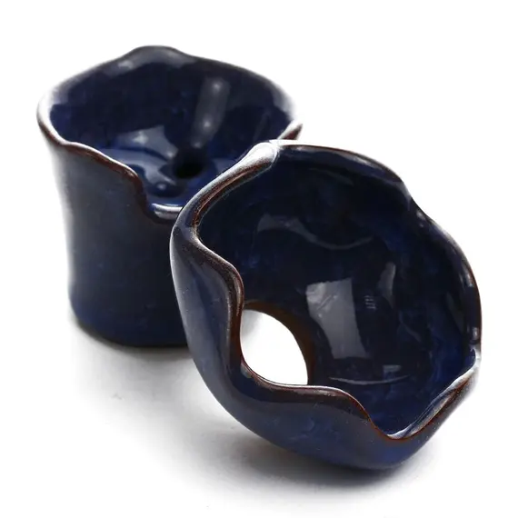 Cито для чая с подставкой Колотый Лёд синий оптом в BestTea, фото , изображение 3