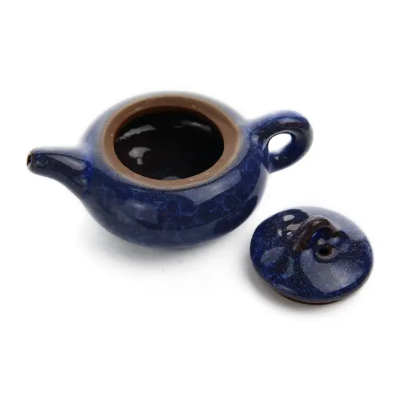 Чайник керамический Колотый Лёд фиолетовый 125 мл оптом в BestTea, фото , изображение 2