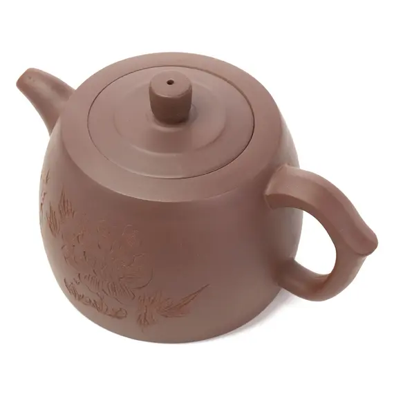 Чайник Цветок, глиняный 380 мл оптом в BestTea, фото , изображение 2