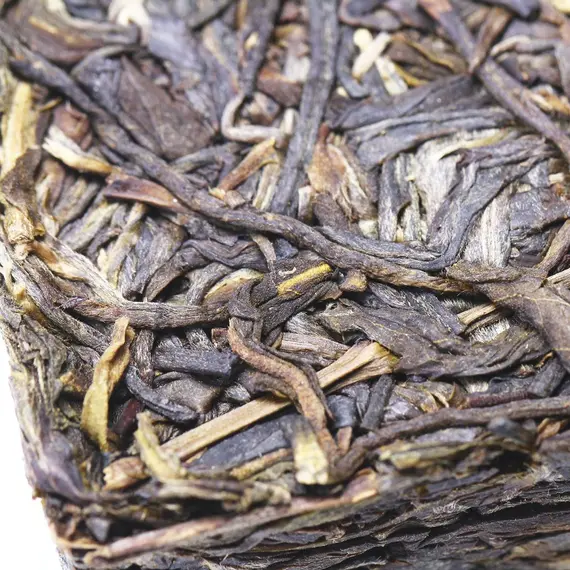 Чай пуэр Haiwan Tea Плитка Чёрный Иероглиф Шен пуэр, 250 г в чайном магазине BestTea, фото , изображение 11