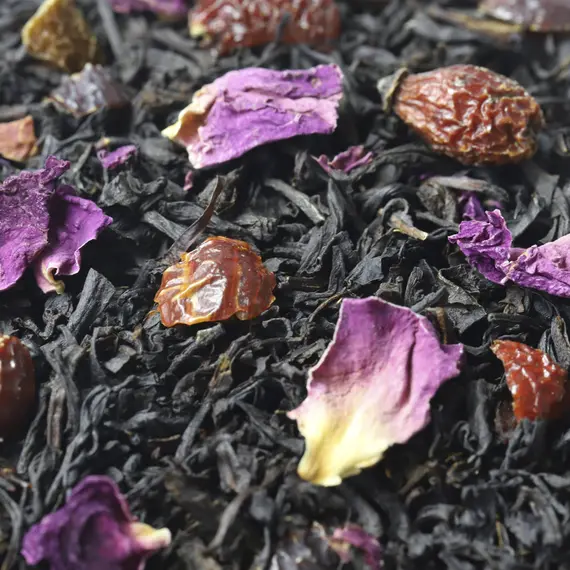 Чай черный с шиповником в чайном магазине BestTea, фото , изображение 4