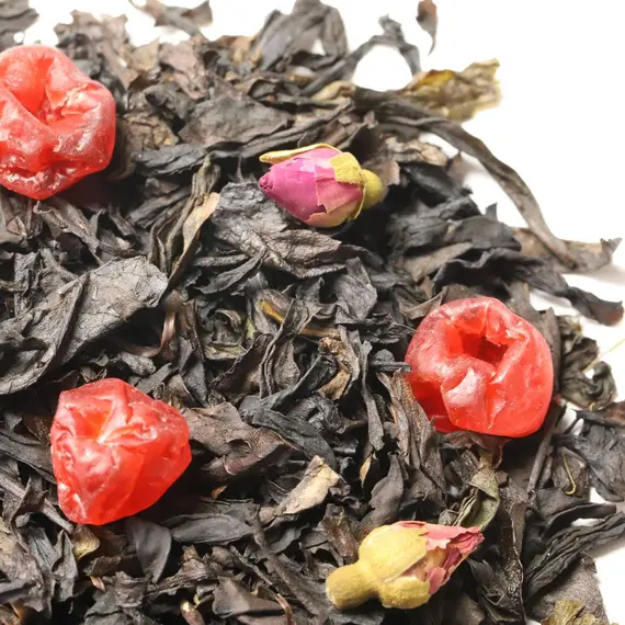 Чай  улун Да Хун Пао "Шоколад с вишней" в чайном магазине BestTea, фото , изображение 8