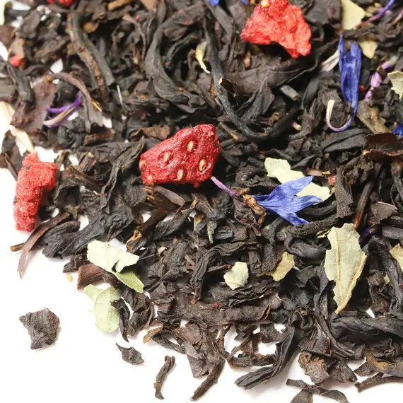 Чай черный Земляничный восторг оптом в BestTea, фото , изображение 2