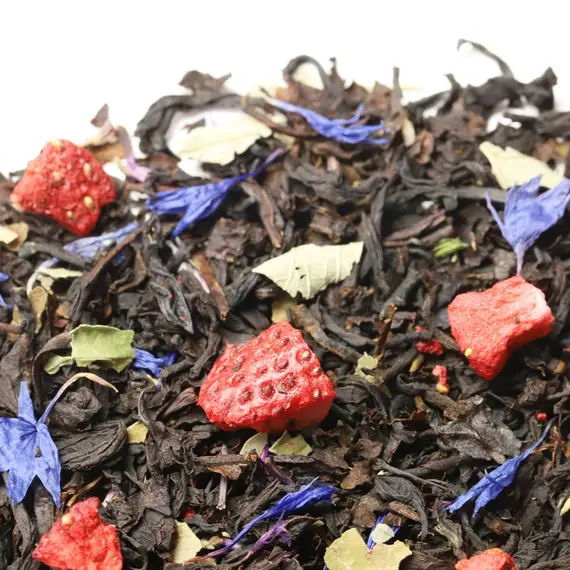 Чай черный Земляничный восторг оптом в BestTea, фото , изображение 3
