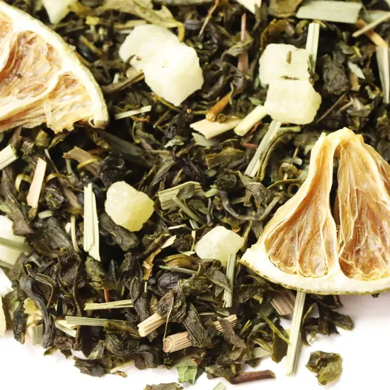 Чай зеленый Мохито, ароматизированный в чайном магазине BestTea, фото , изображение 3
