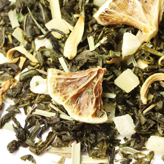 Чай зеленый Мохито, ароматизированный в чайном магазине BestTea, фото , изображение 5