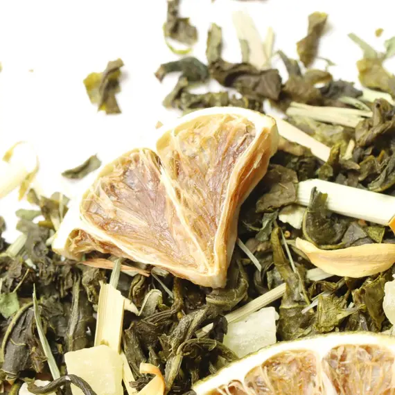 Чай зеленый Мохито, ароматизированный в чайном магазине BestTea, фото , изображение 7