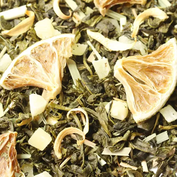Чай зеленый Мохито, ароматизированный в чайном магазине BestTea, фото , изображение 8