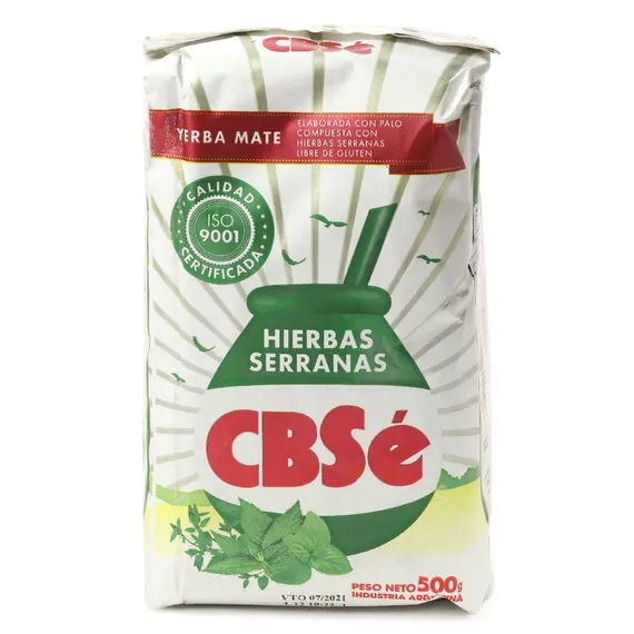 Йерба Мате CBSe Hierbas Serranas 500 г оптом в BestTea, фото , изображение 2