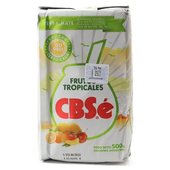 Йерба Мате CBSe Frutos Tropicales 500 г оптом в BestTea, фото , изображение 2