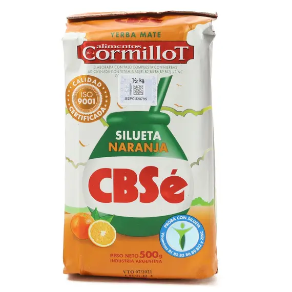 Йерба Мате CBSe Silueta Naranja 500 г оптом в BestTea, фото , изображение 2