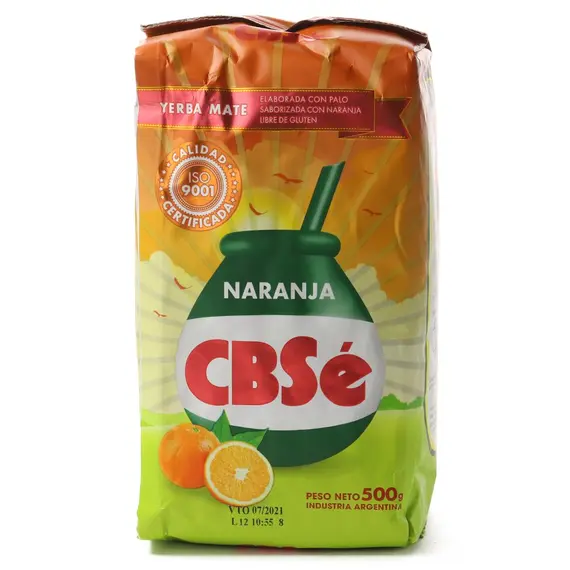 Йерба Мате CBSe Naranja 500 г оптом в BestTea, фото , изображение 2