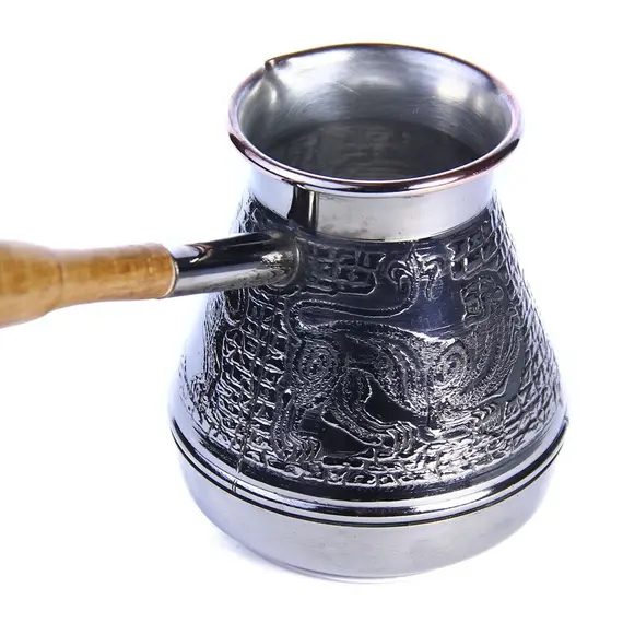 Турка (Джезва) Станица Барс светлая ручка 400 мл оптом в BestTea, фото , изображение 4