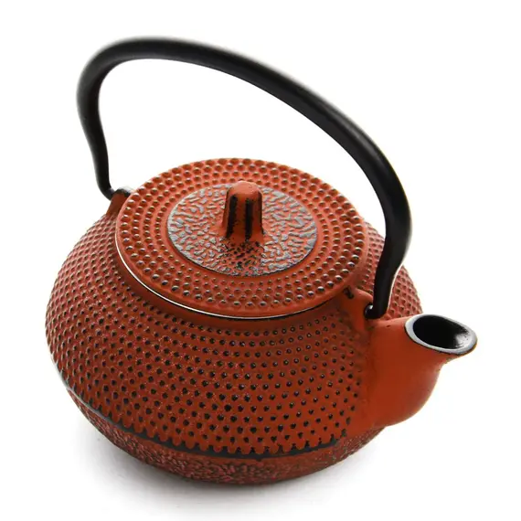 Чайник чугунный красный 200 мл, Объем мл: 200, Цвет: Красный оптом в BestTea, фото , изображение 2