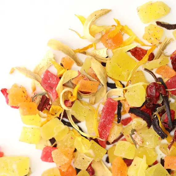 Чай фруктовый Ягодный калейдоскоп, ароматизированный оптом в BestTea, фото , изображение 2