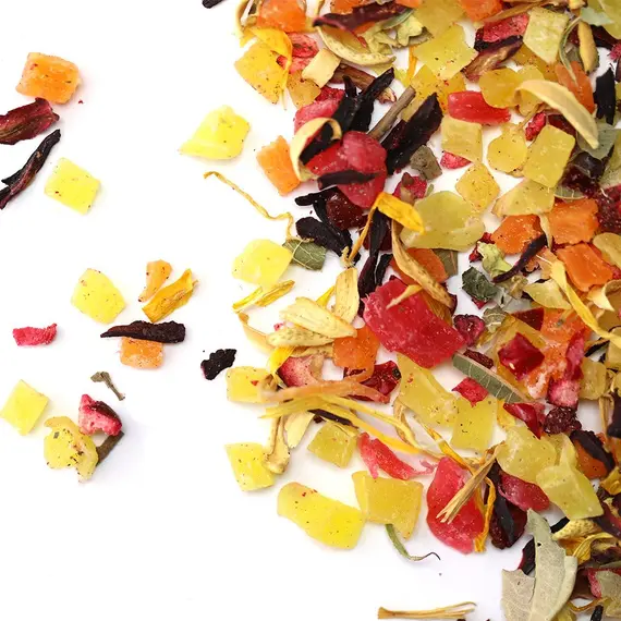 Чай фруктовый Ягодный калейдоскоп, ароматизированный оптом в BestTea, фото , изображение 3
