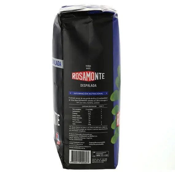 Йерба мате Rosamonte Despalada 1000 г, Вес г: 1000 оптом в BestTea, фото , изображение 3