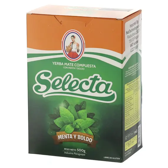 Йерба мате Selecta Compuesta Boldo y Menta   500 г оптом в BestTea, фото 