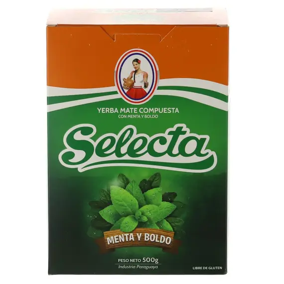 Йерба мате Selecta Compuesta Boldo y Menta   500 г оптом в BestTea, фото , изображение 2